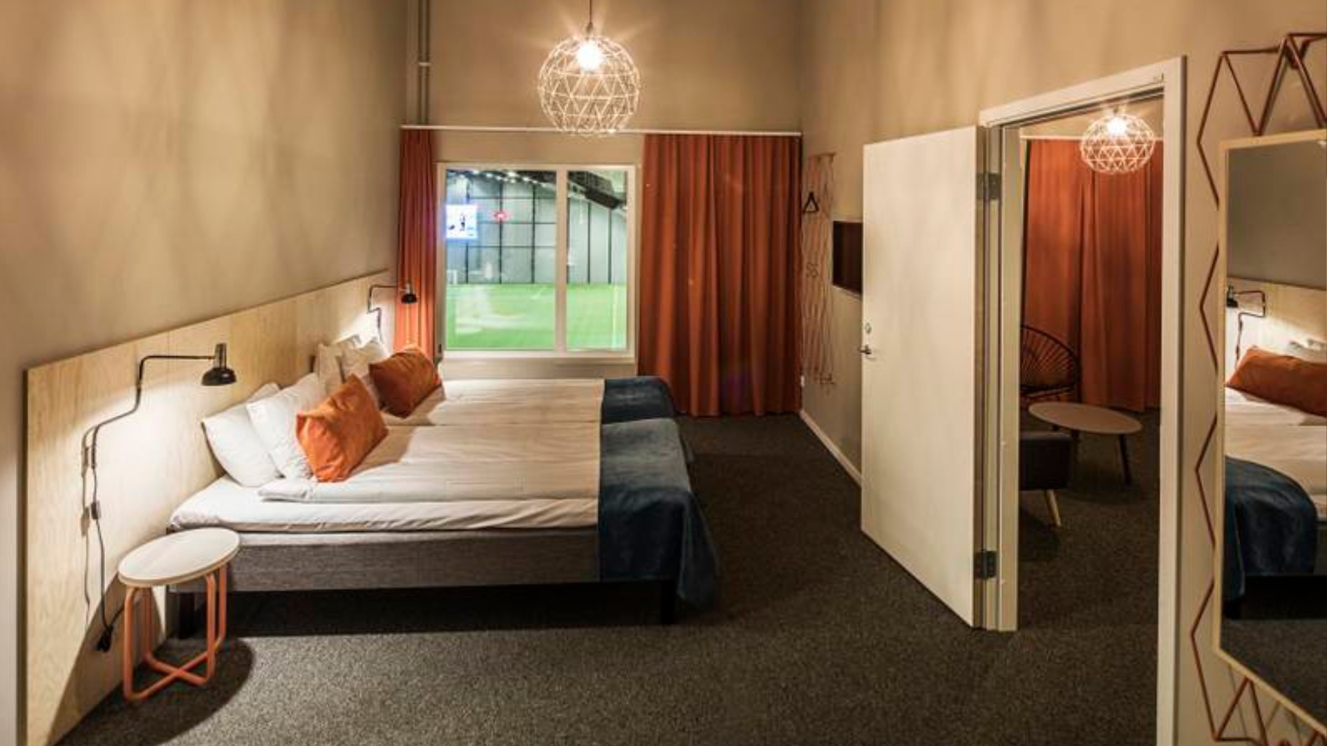 Double room in facility
